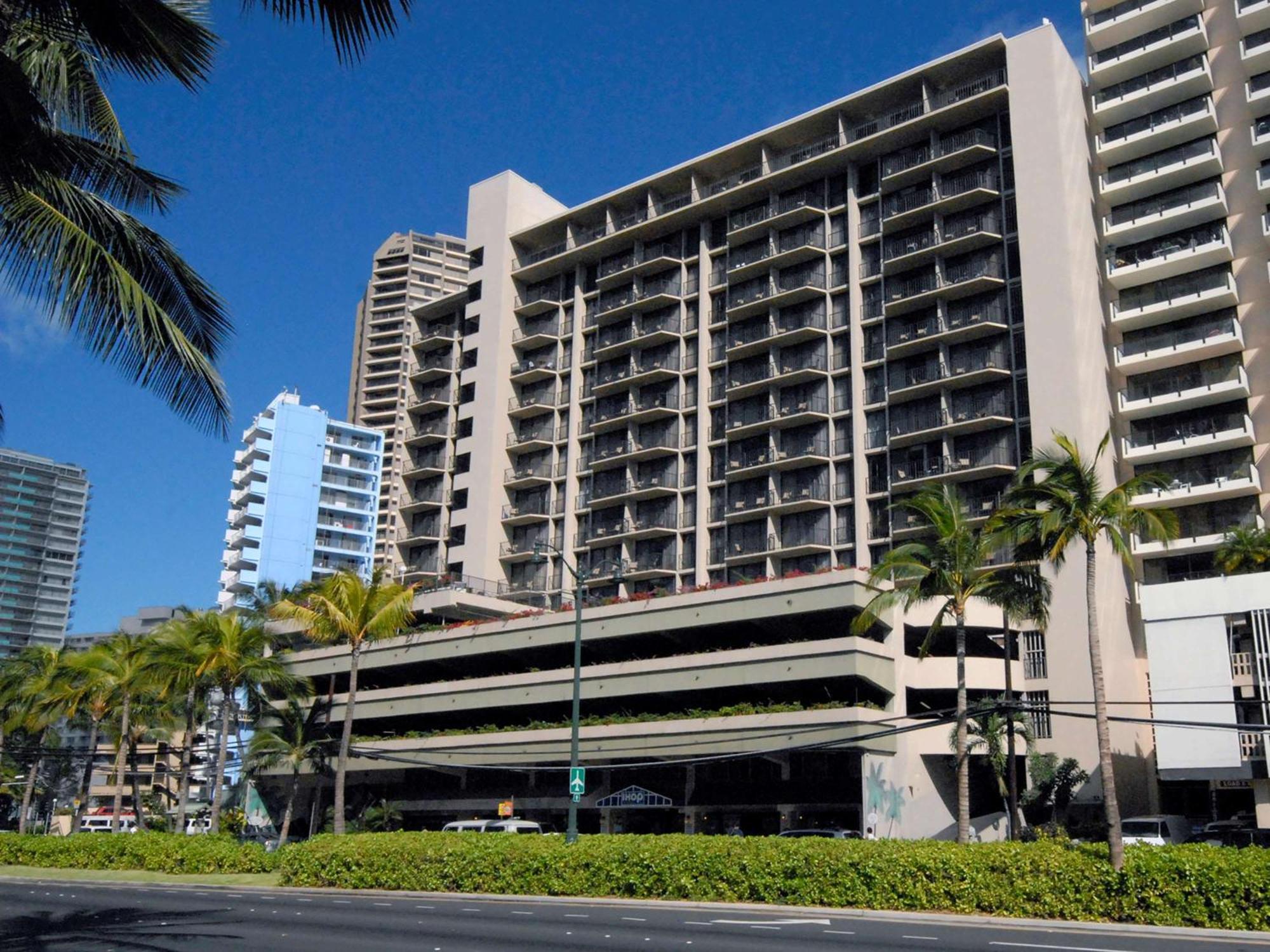 Aqua Palms Waikiki Aparthotel Honolulu Exterior photo